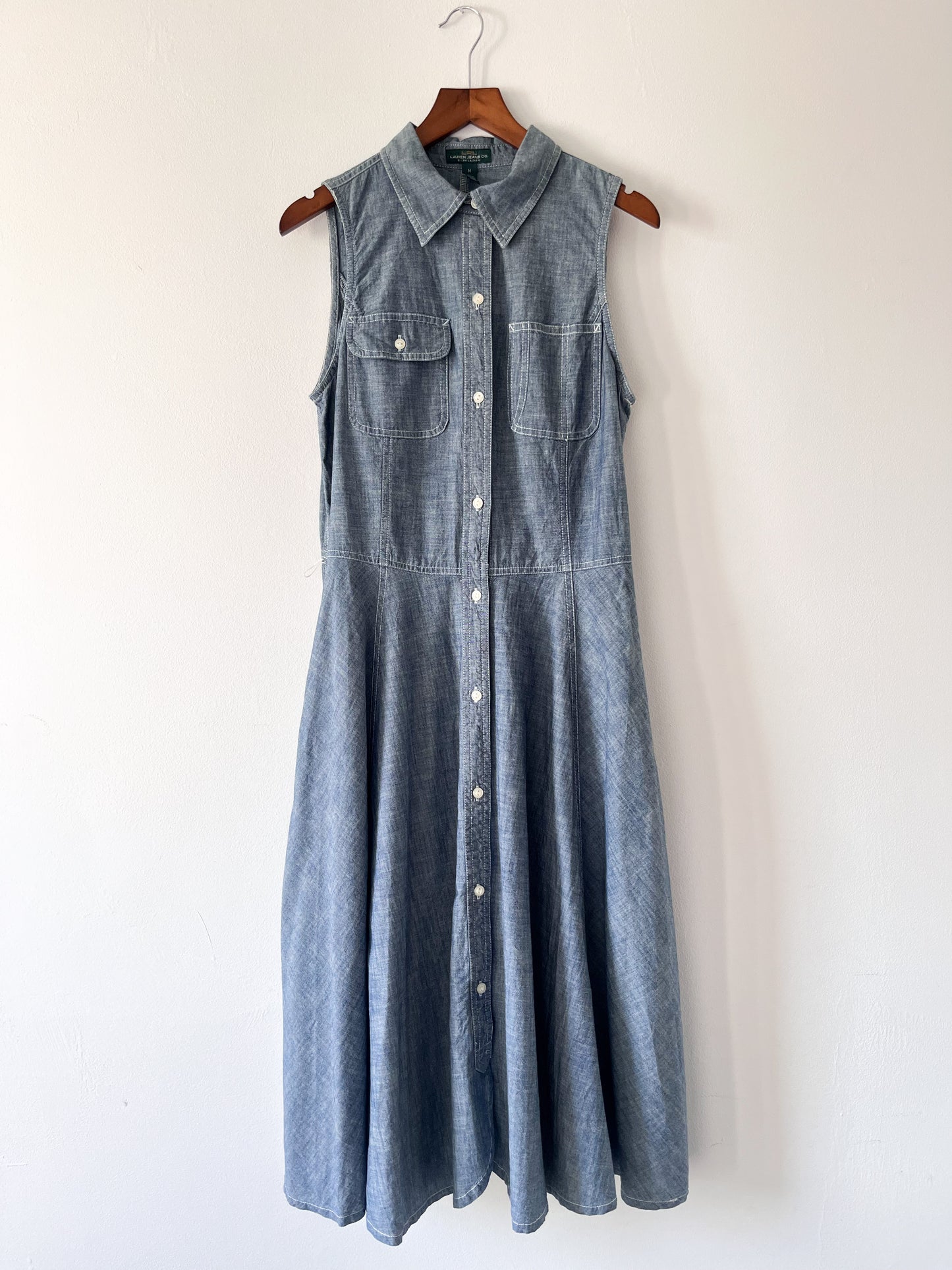 Ralph Lauren midi denim dress