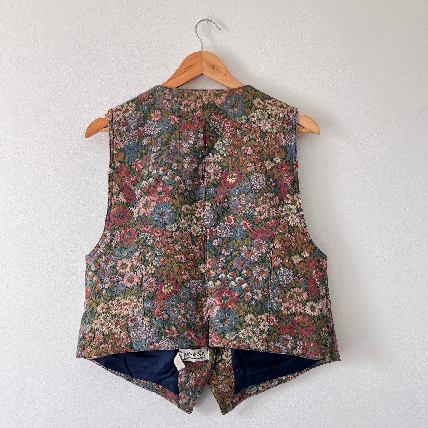 Cute vintage floral waistcoat