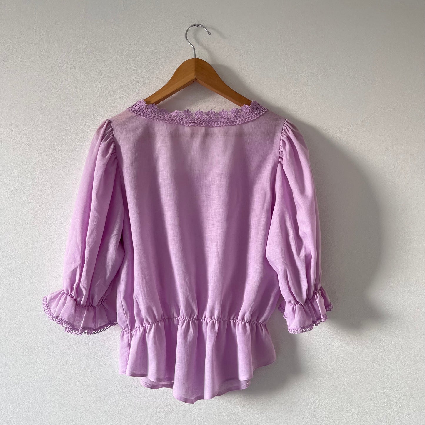 Vintage purple lilac top