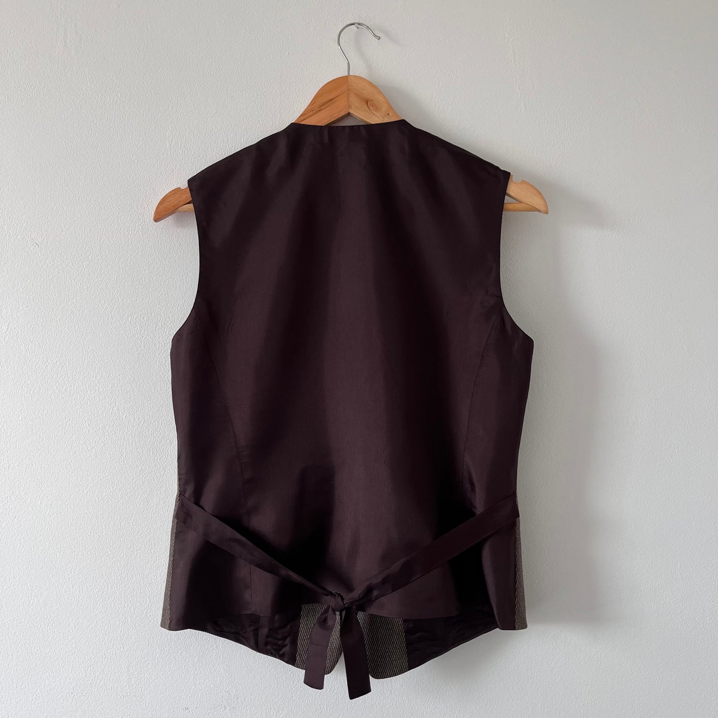 Vintage brown waistcoat