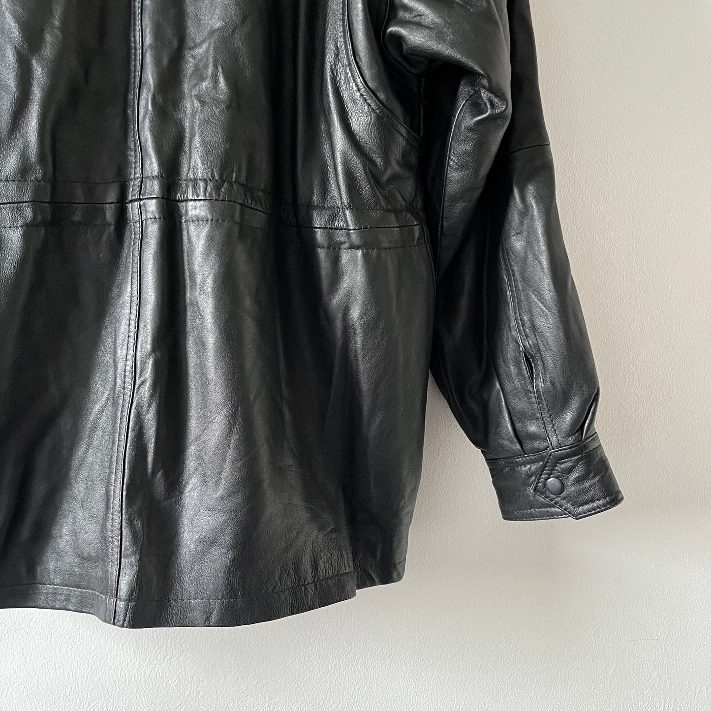 Vintage real leather jacket