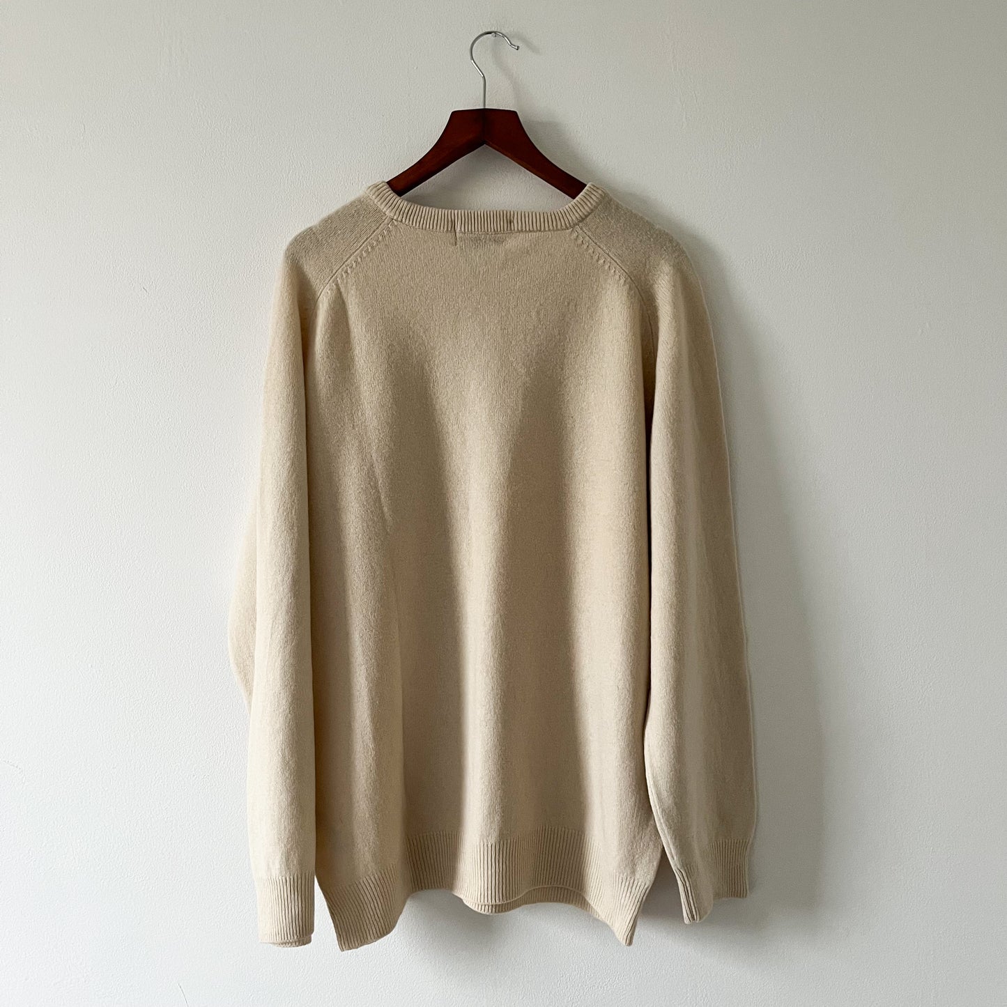 Marks&Spencer lamswool cream jumper