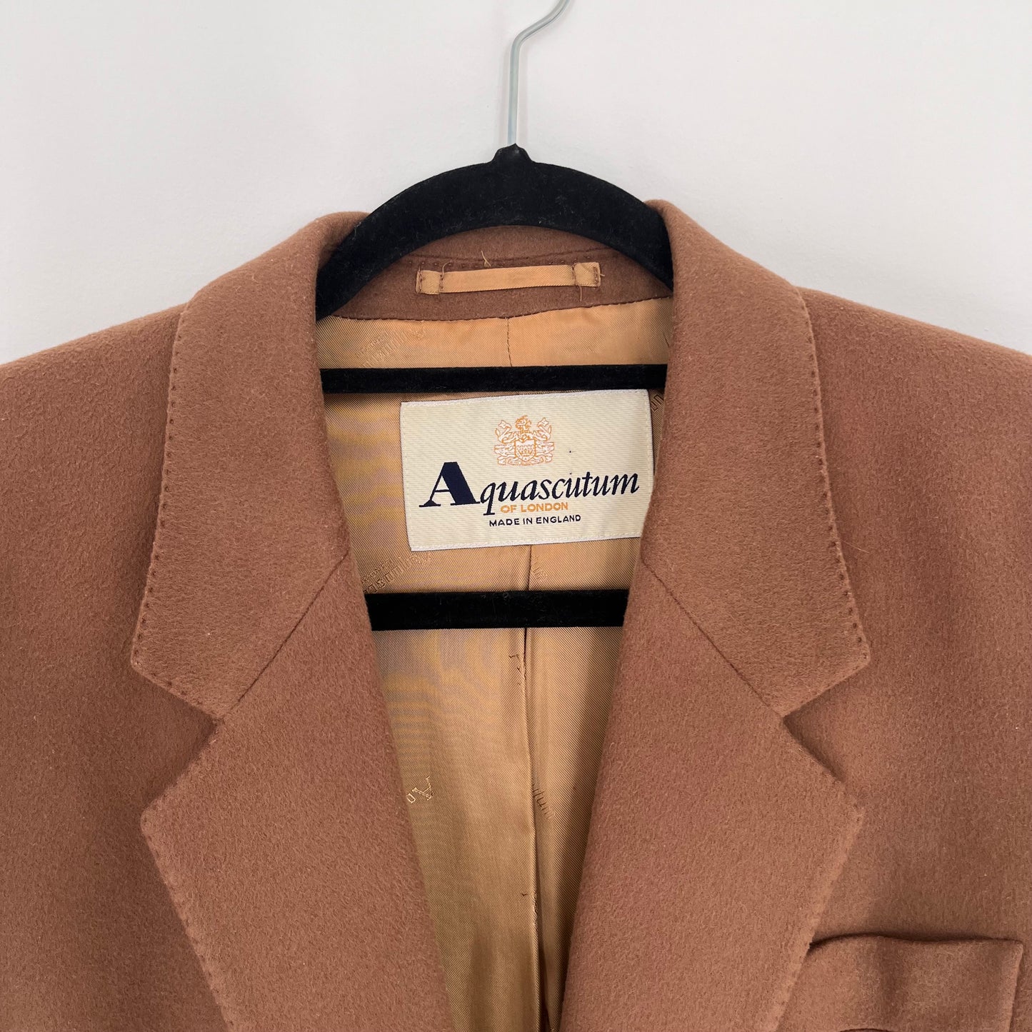 Aguascutum camel wool blazer