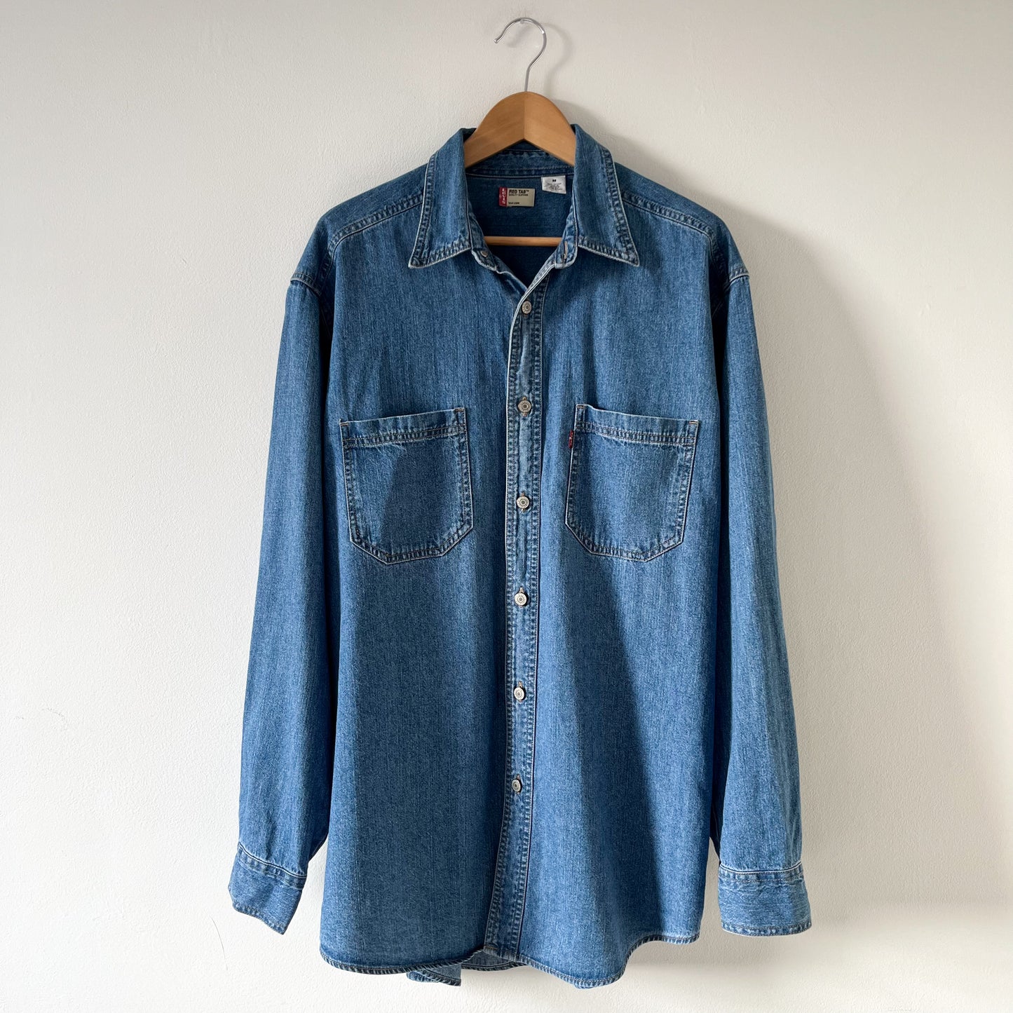 Levi’s red tab denim shirt