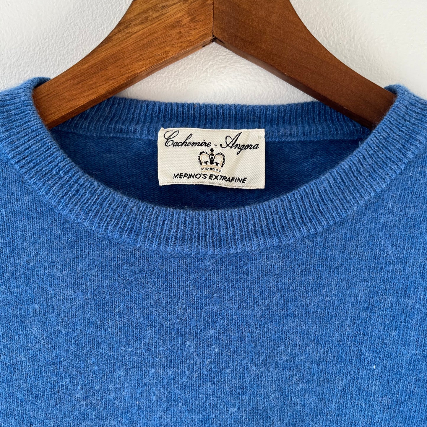 Blue short sleeve jumper