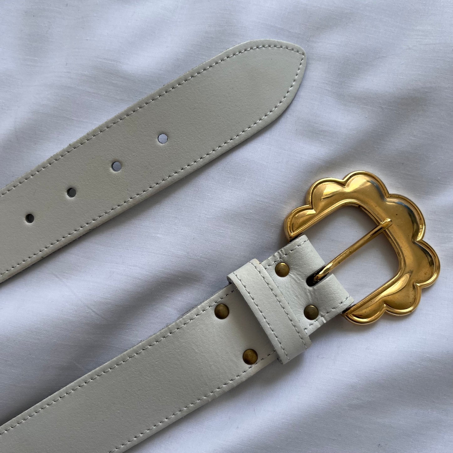 Vintage 100% leather belt