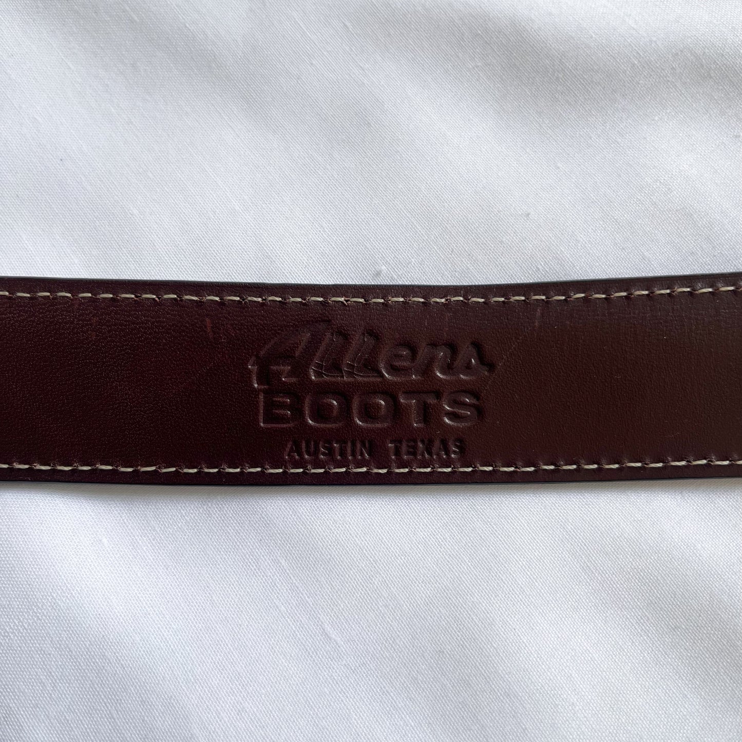 Western style 100% leather belt