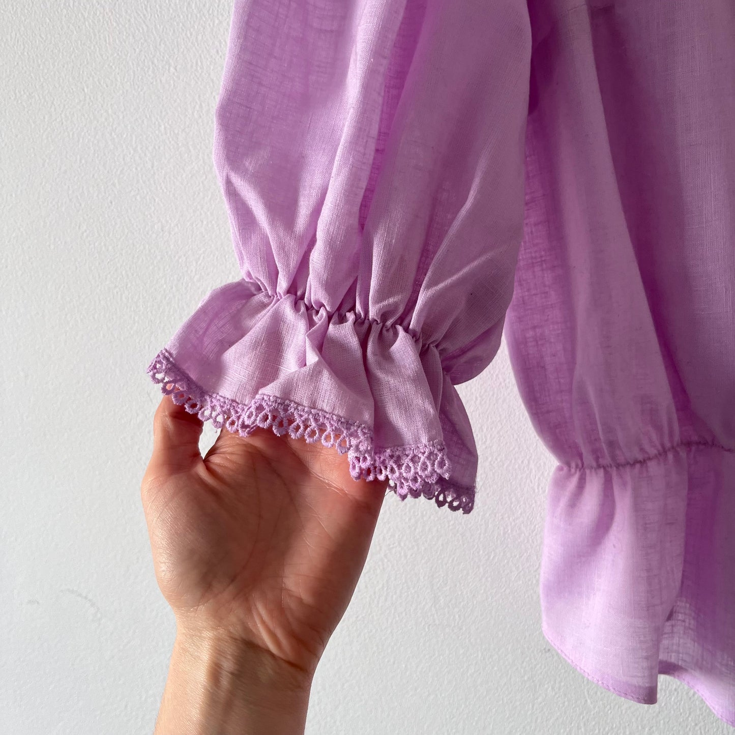 Vintage purple lilac top