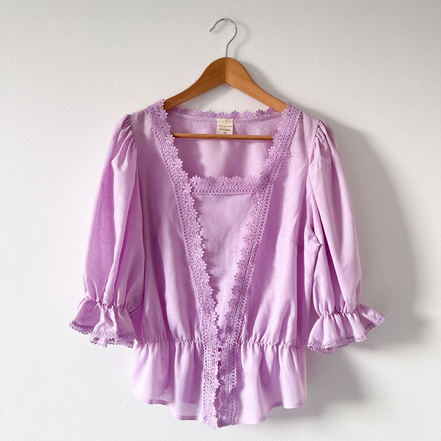 Vintage purple lilac top