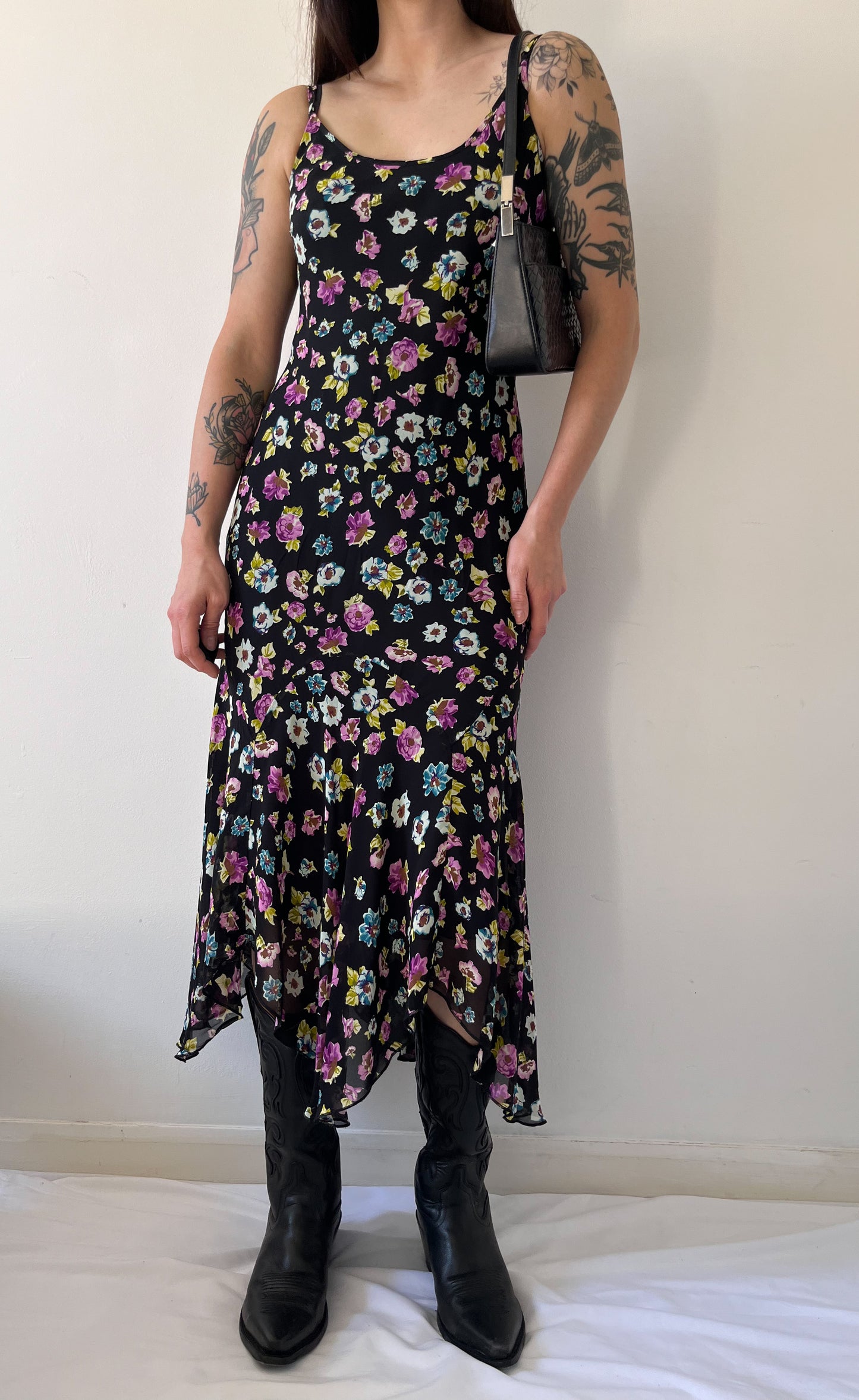 Floral maxi dress