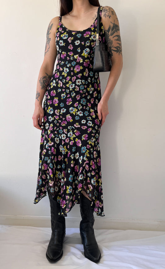 Floral maxi dress