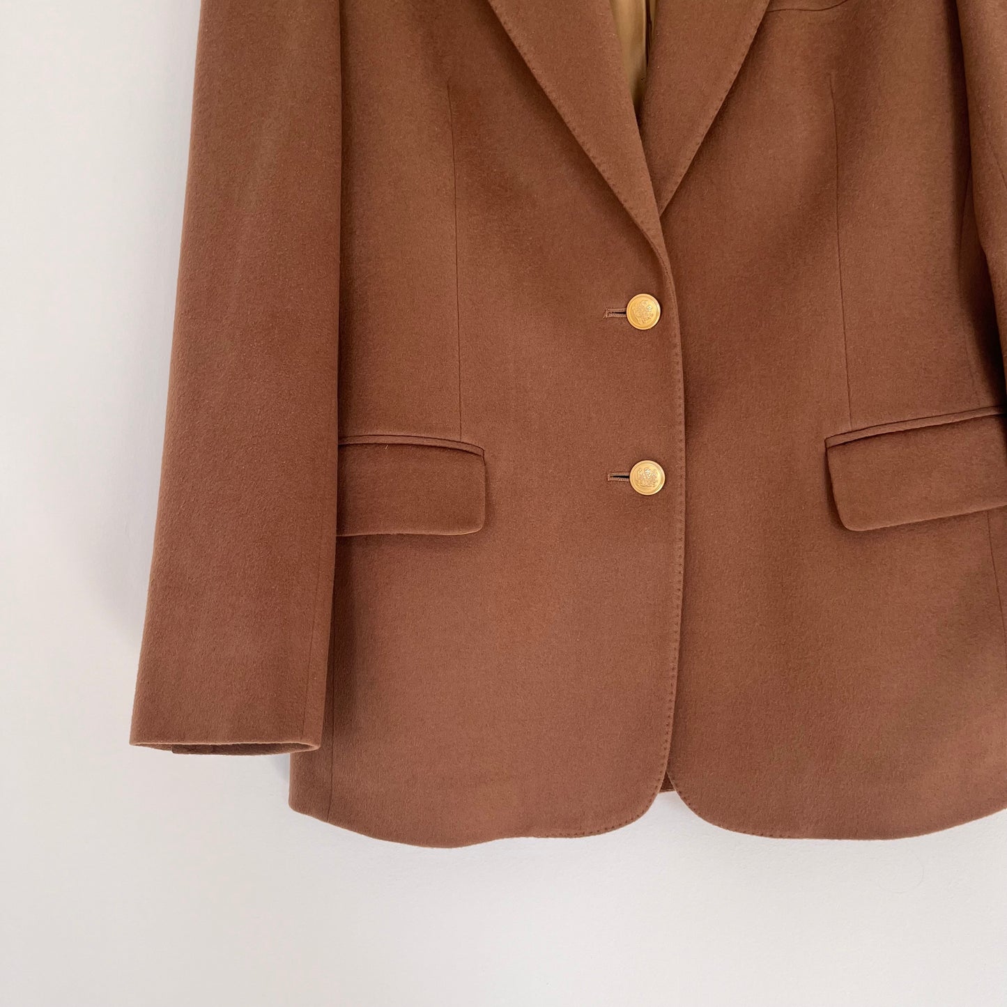 Aguascutum camel wool blazer