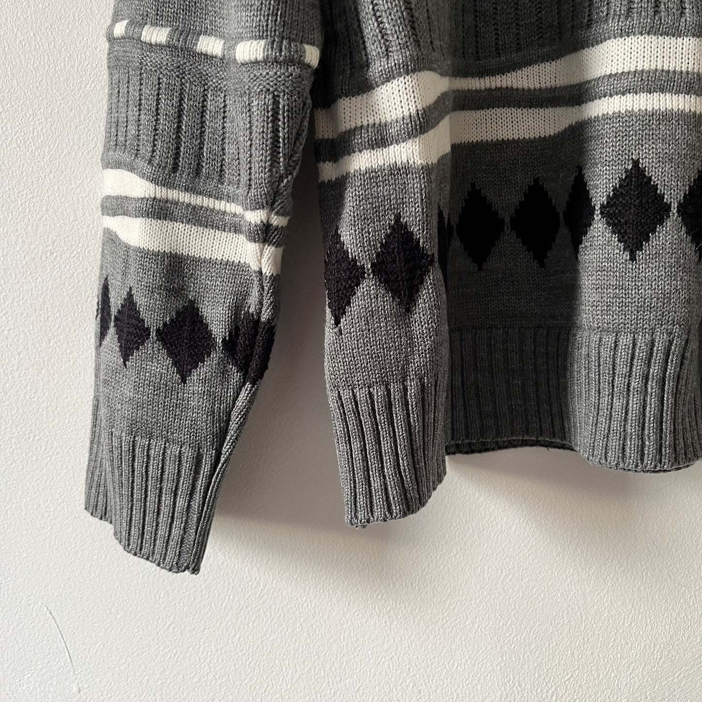 Vintage textured jumper