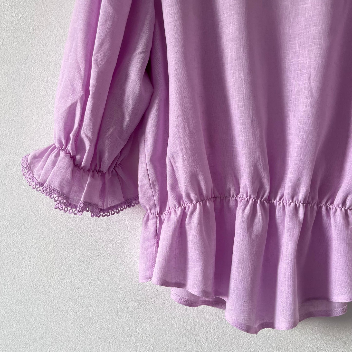 Vintage purple lilac top