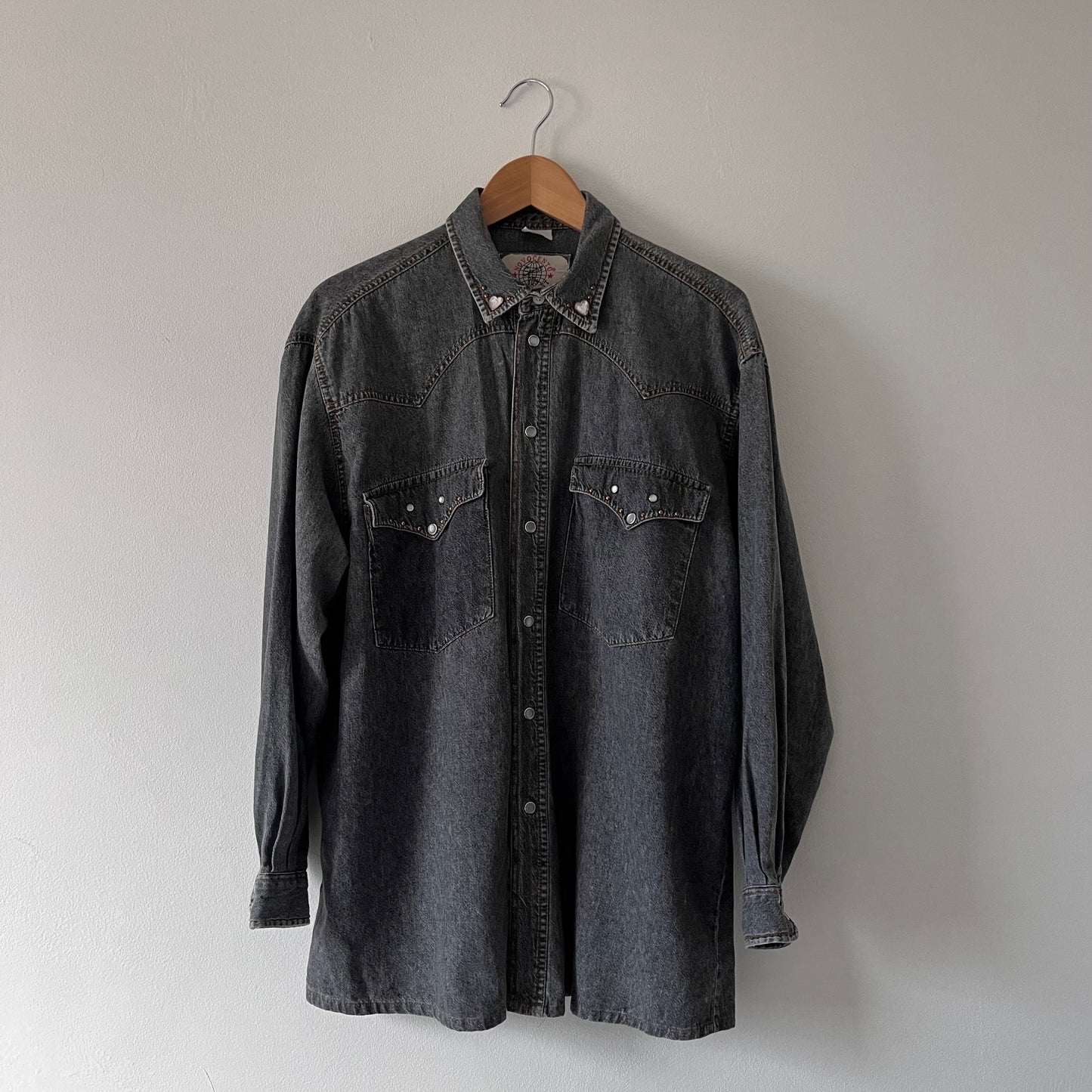 Vintage grey denim shirt