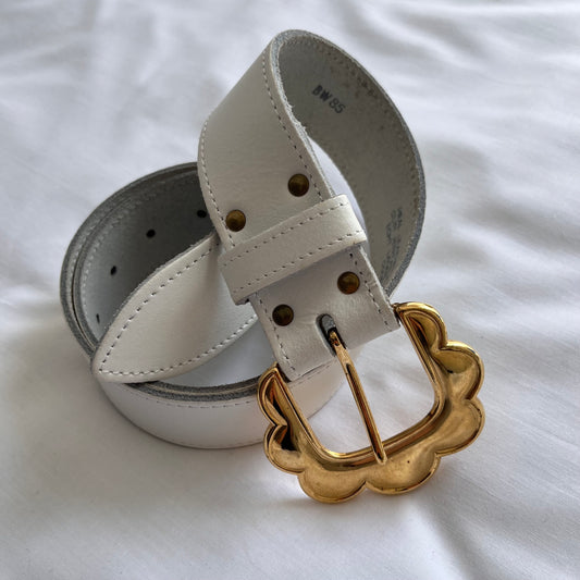 Vintage 100% leather belt