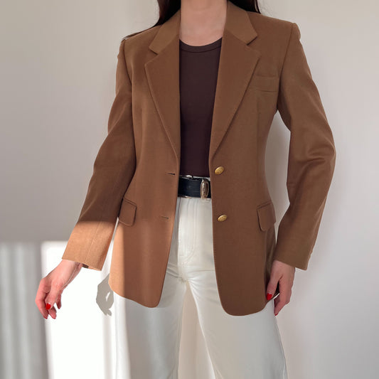 Aguascutum camel wool blazer