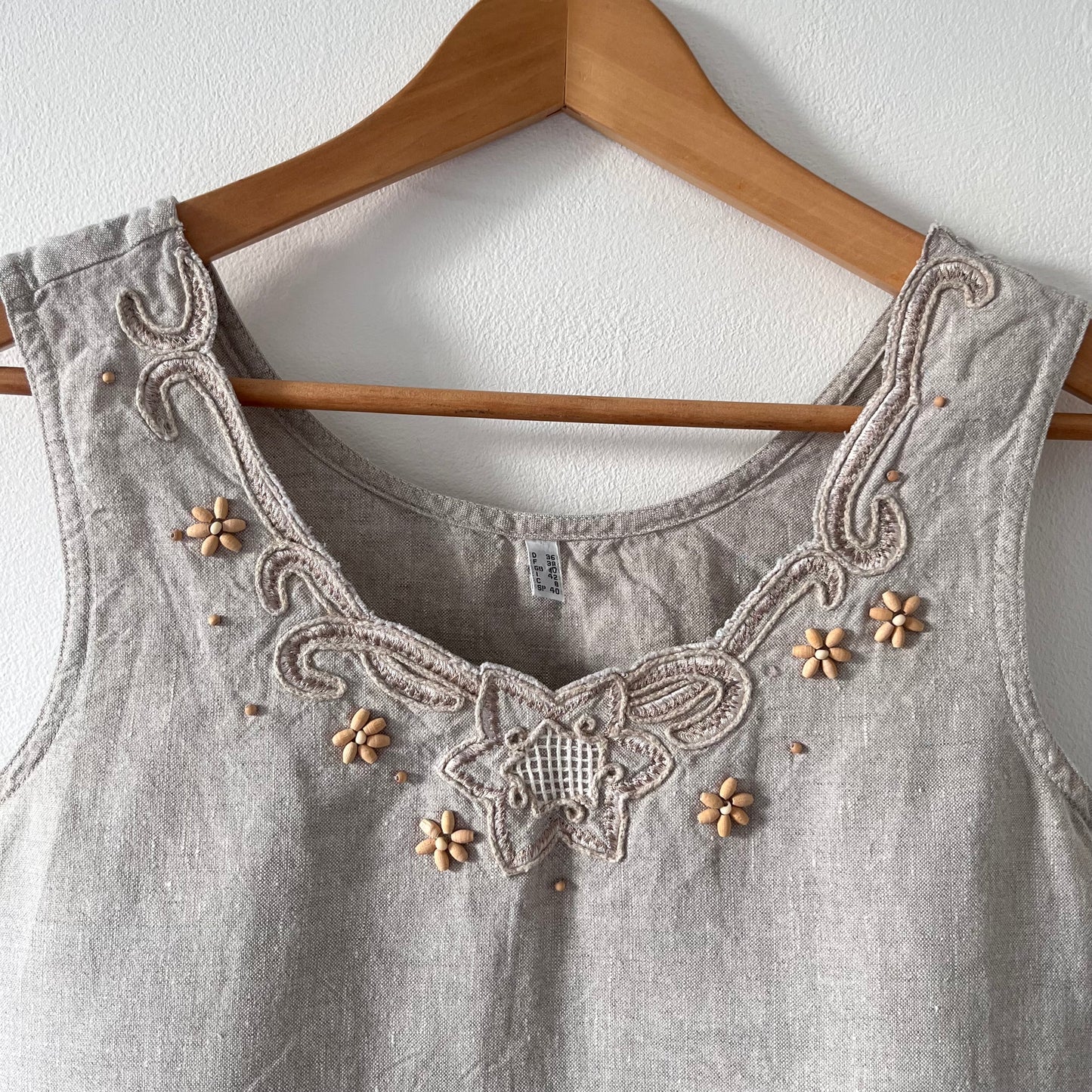 Vintage linen top