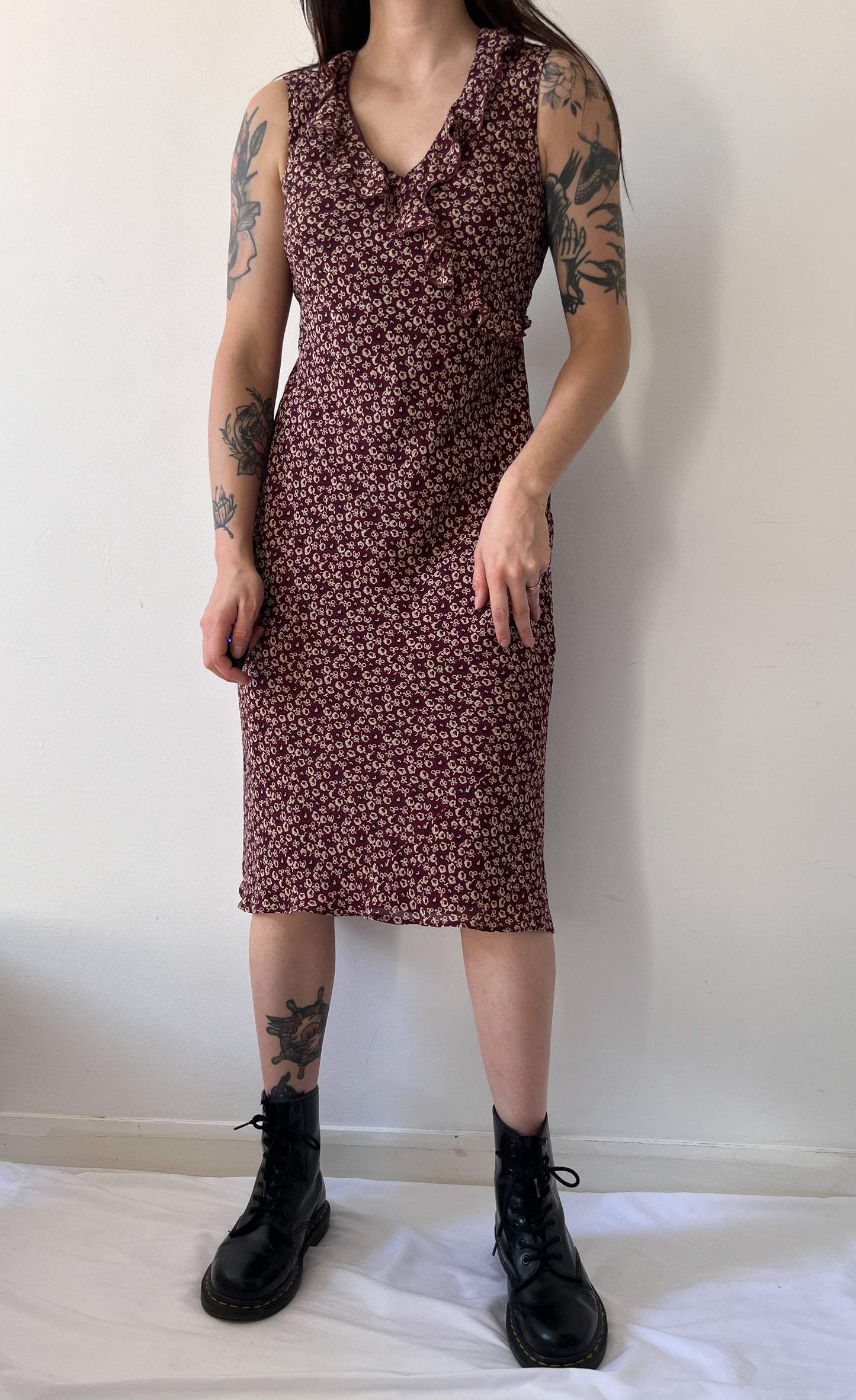 Laura Ashley midi floral dress