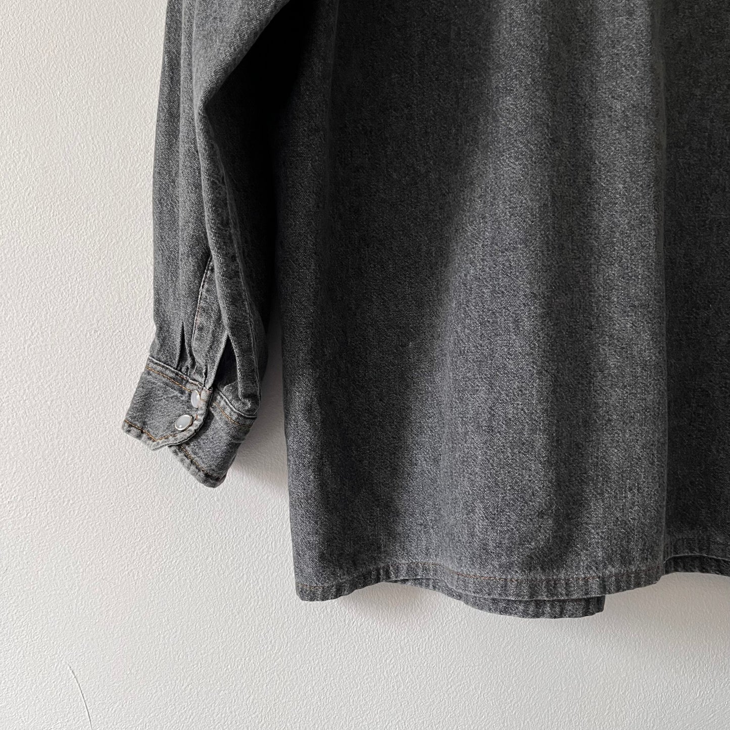 Vintage grey denim shirt