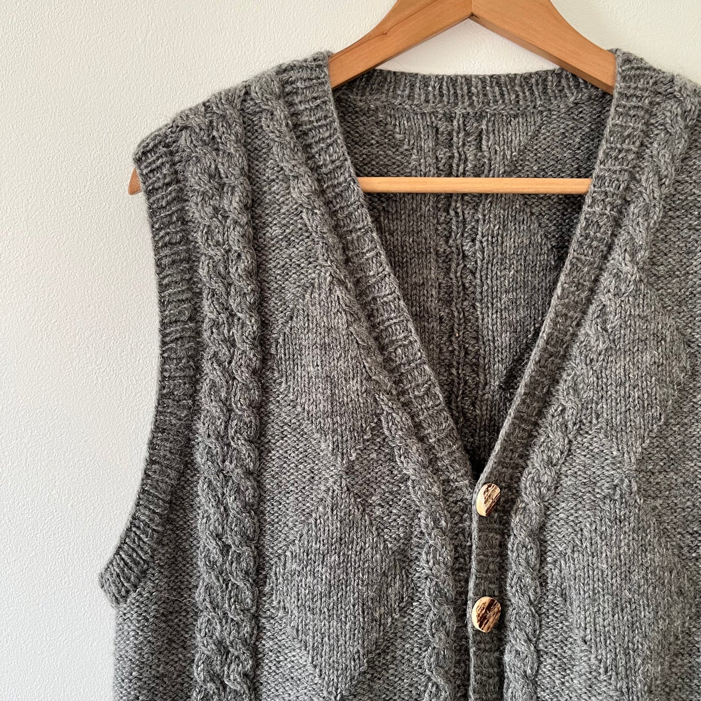 Handmade woollen waistcoat